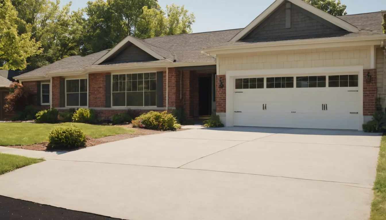 Concrete floor coating work in a home across the South Fulton area